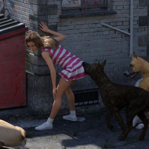 Blaire Short Stories: Dogging In The Back Alley – Scanero