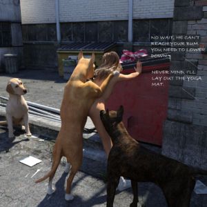 Blaire Short Stories: Dogging In The Back Alley – Scanero
