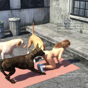 Blaire Short Stories: Dogging In The Back Alley – Scanero