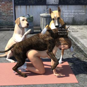 Blaire Short Stories: Dogging In The Back Alley – Scanero