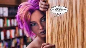 Hanna Rediscovers The Library – X3RR4