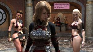 Elf vs Barbarian 2 – Kizaru3D
