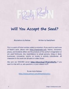 Will you accept the seed? – Redoxa